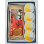 菓子詰合せ（栗蒸し羊羹１棹、プリン４缶、NO18）